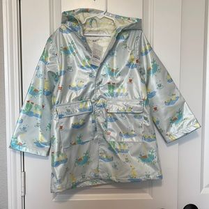 TBBC Liquid Sunshine Slicker - Play in the Puddles Blue